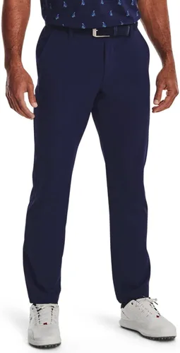 Vista 9 de Under Armour Pantalones Cónicos Ua Drive para Hombres Unisex-Adultos (410) Azul marino medianoche/ Gris halo