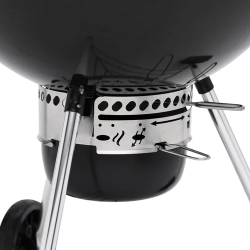Vista 7 de Weber Master-Touch - Parrilla y ahumador de carbón, 26 pulgadas, color negro