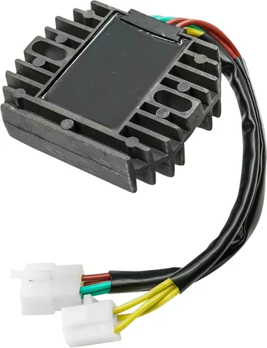 Vista 3 de Caltric Regulador rectificador compatible con motocicleta Honda Vt600C Vt600Cd Shadow Vlx 1999-2007