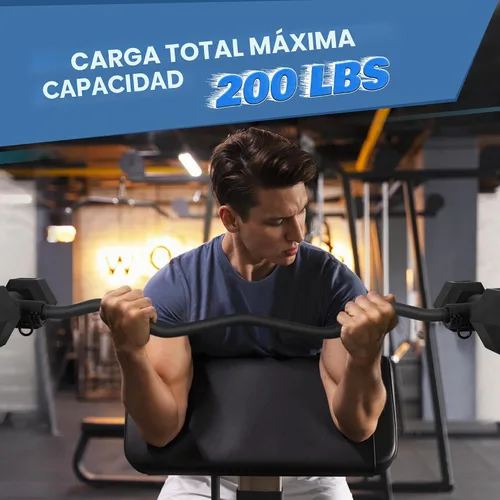 Vista 5 de Convertidor de mancuernas a barra, convierte las mancuernas en barra, compatible con la mayoría de mancuernas, convertidor de mancuernas