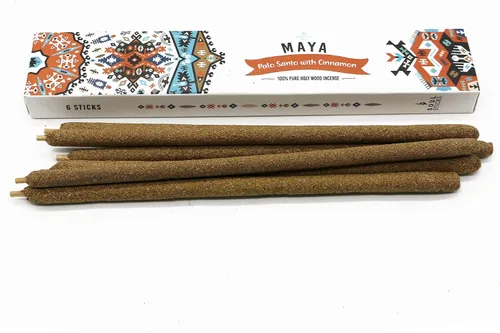 Vista 14 de SOUL STICKS Maya Palo Santo - Varillas de incienso limpiadoras 6 varillas por paquete fabricadas en Perú (Palo Santo)