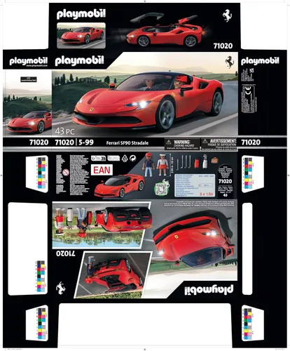Vista 10 de Playmobil Ferrari SF90 Stradale