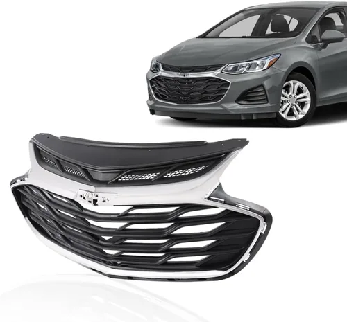 Vista 2 de CHEDA Conjunto de rejilla superior delantera compatible con Chevy Cruze 2019-2020