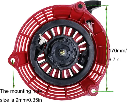 Vista 3 de HIFROM Kit de filtro de aire de arranque de retroceso compatible con Honda GCV135 GCV160 GC135 GC160 EN2000 HRB216 HRC216 HRR216 HRS216 HRT216