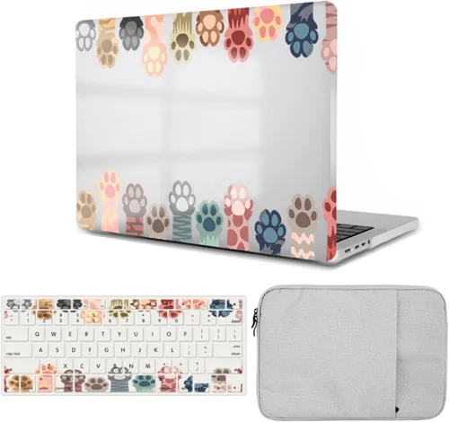 Vista 24 de Carcasa para laptop compatible con MacBook Air 2024-2023 de 15 pulgadas modelo A3114 A2941 con chip M3/M2 y pantalla de retina líquida, funda