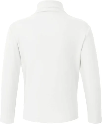 Vista 2 de TiaoBug Camiseta básica de cuello alto de color sólido para bebés, niños y niñas, ropa de manga larga con cuello alto falso