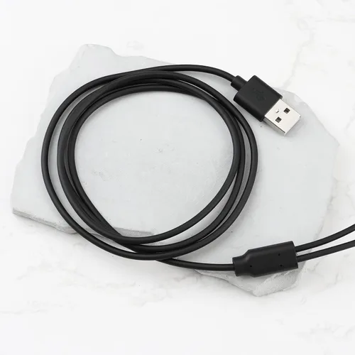 Vista 5 de Cable de carga inalámbrico USB 2 a 1 Tpye-C de 3.9 pies compatible con Fossil Gen 6/5/4