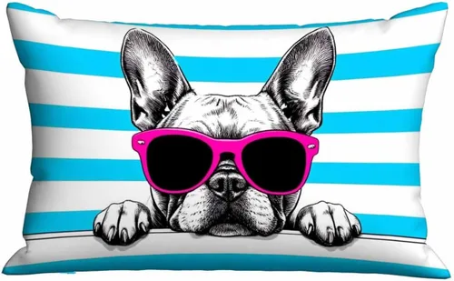 Vista 10 de Mugod Funda de cojín negra con símbolo de palos de golf, funda de almohada para cama, sofá, oficina, decoración de 20 x 30 pulgadas