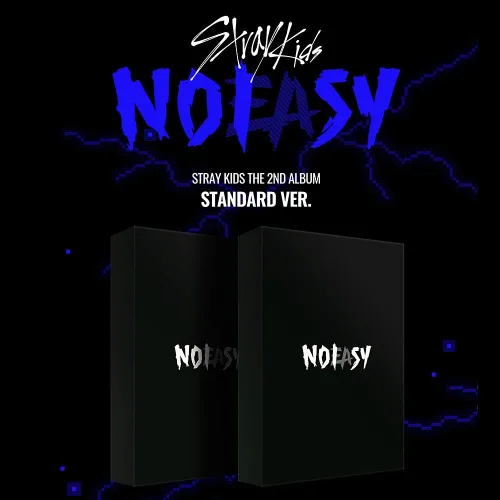Vista 2 de JYP Ent. STRAY KIDS - NOEASY (Normal ver.) (Vol.2) Álbum+Juego de tarjetas de fotos extra (B ver.) (JYPK1271)