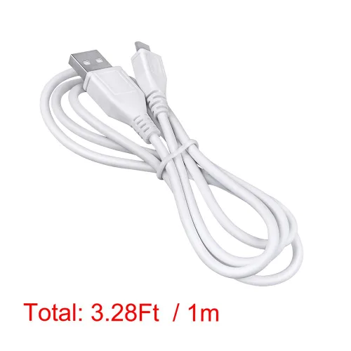 Vista 3 de ABLEGRID - Cable adaptador micro USB para altavoz portátil Edifier MB200, color blanco