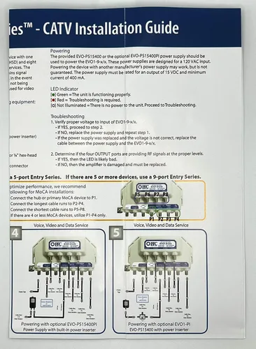 Vista 4 de C.P. Company PPC Evolution - Amplificador de señal con amplificador de 9 puertos