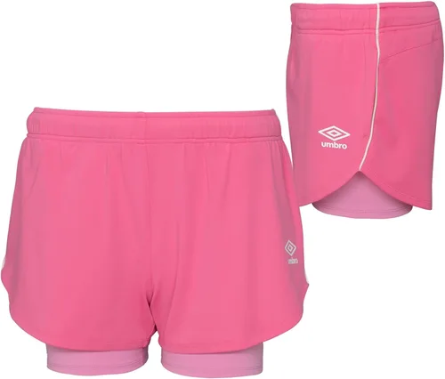 Vista 4 de Umbro Pantalón corto con dobladillo Dolphin para niñas