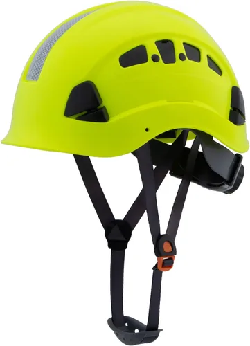 Vista 9 de Cascos de Construcción UNINOVA Casco de seguridad OSHA con suspensión ajustable de 6 puntos blanco