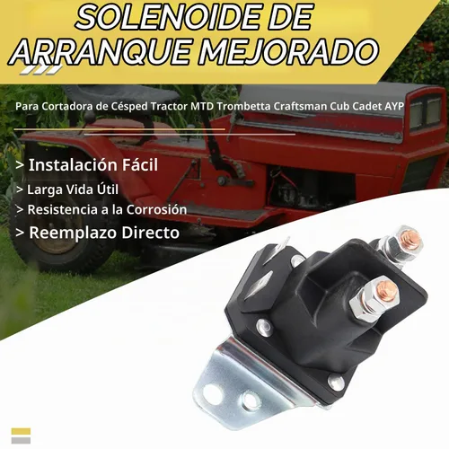 Vista 6 de El solenoide de arranque reemplaza 762-1261-211-50, 725-06153A