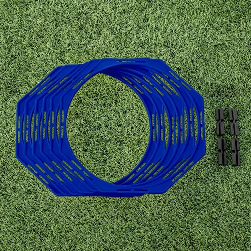 Vista 7 de FORZA Anillos octa de entrenamiento de agilidad [Pack de 6] Equipo de entrenamiento de fútbol Juego de anillos de agilidad multideporte Equipo