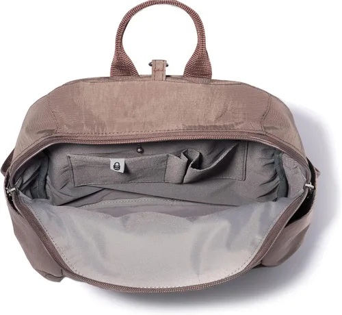 Vista 5 de Baggallini Securtex - Mochila antirrobo para vacaciones, Portobello