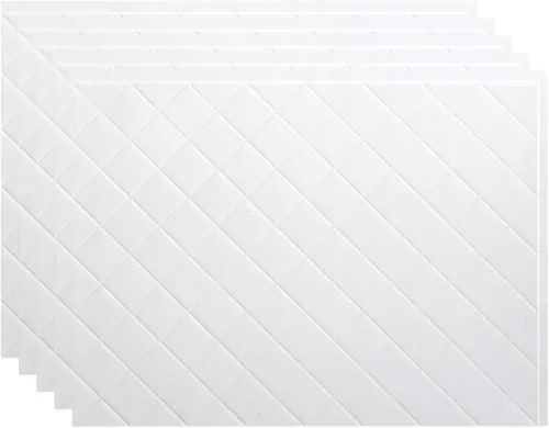 Vista 30 de FASÄDE Panel decorativo acolchado de vinilo para salpicaduras en cachemira (muestra de 6 x 6 pulgadas)
