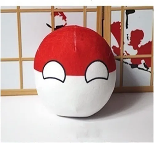 Vista 13 de 7.9 pulgadas, pelota de Polonia, Countryballs, Canadá, Reino Unido, Francia, baile de campo, decoraciones, cosplay de anime, juguetes de peluche