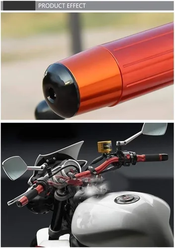 Vista 4 de Puños de manillar para motocicleta Yamaha XJR1300 1995-2003 1996 1997 1998 1999 2000 2001 2002 Gris