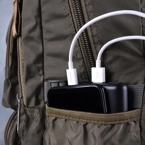 Vista 9 de Overtime Cable Lightning para iPhone, certificado MFI, cable de carga USB-A a Lightning portátil e inteligente, cable de carga rápida de Apple