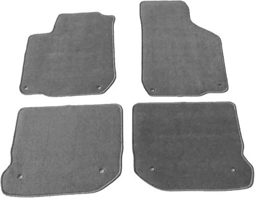 Vista 10 de IKON MOTORSPORTS - Alfombrillas compatibles con Volkswagen GLI MK4 1999-2005, de nailon, color negro, alfombra delantera y trasera, 2000 2001 2002
