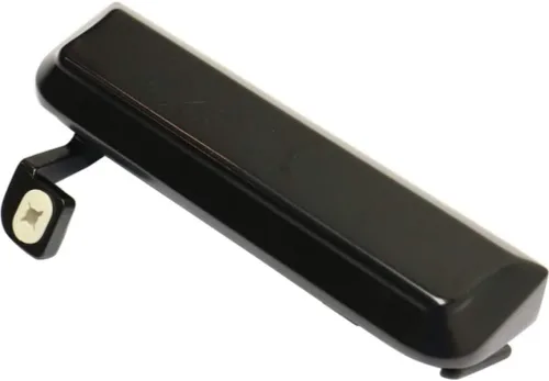 Vista 4 de KarParts360 Para Ford Mustang 1979-1993 - Manija de puerta exterior delantera, lado del conductor, color negro liso, ribete: todos los submodelos