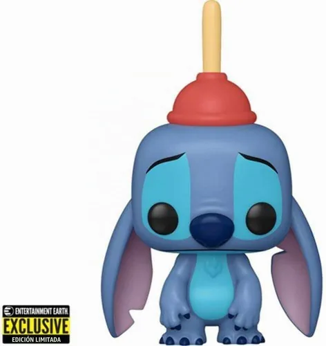 Vista 2 de Figura de vinilo de Lilo & Stitch con émbolo Pop! #1354 - Entertainment Earth Exclusive