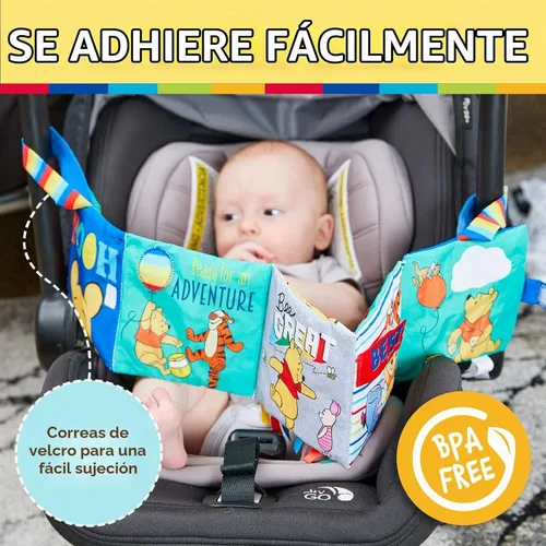 Vista 6 de Disney Baby Hello Little Friends Winnie The Pooh - Libro suave