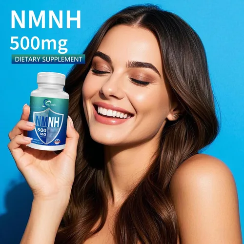 Vista 5 de NMNH 500mg por porción (mononucleótido de dihidronicinamida), NAD orgánico puro, más eficaz que NMN para antienvejecimiento, energía, inmunidad