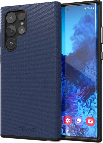Vista 35 de Crave Dual Guard para Samsung Galaxy S22 Ultra, Verde bosque, Funda para teléfono celular, Protección a prueba de golpes, Doble capa, TPU/PC