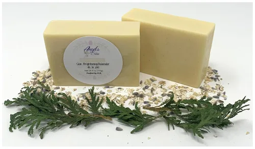 Vista 2 de Angel's Skin Jabón Iluminador de Piel con Ácido Kójico (Para Manchas Oscuras) [4 Oz.] - Jabón aclarador de piel con ácido kójico