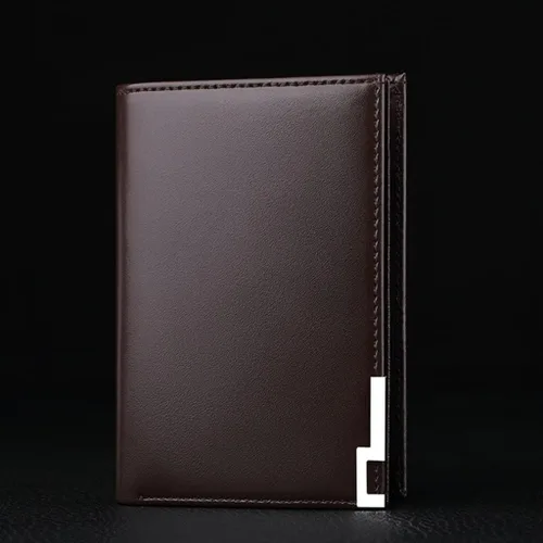 Vista 4 de WENLII - Billetera para hombre, con cremallera, clip para dinero, tarjetero con múltiples posiciones, gran capacidad, cartera portátil