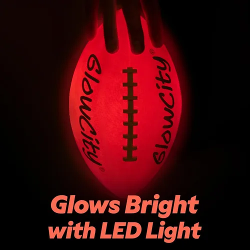 Vista 5 de GlowCity Balón de fútbol que brilla en la oscuridad, tamaño 3/6, regalos de pelota iluminada para niños, jóvenes y adolescentes, fútbol brillante
