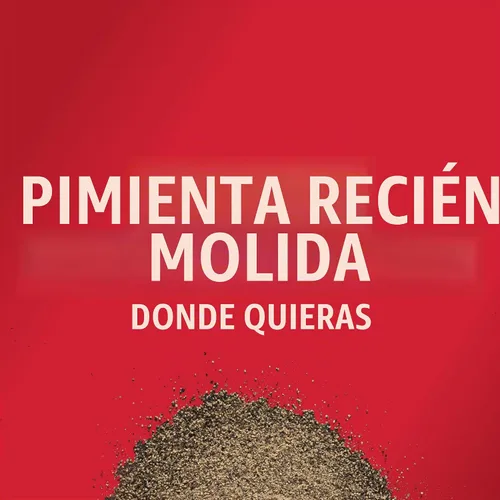 Vista 12 de Molinillo de grano de pimienta McCormick, pimienta negra, 1 onza