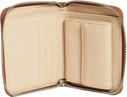 Vista 3 de GUESS Factory Abree Saffiano Cartera con cremallera
