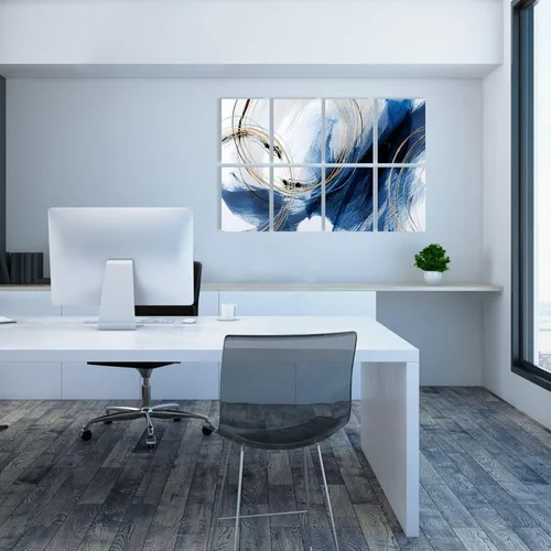 Vista 8 de YPY Paneles Insonorizantes para Paredes: Paneles Acústicos Paquete de 8, 48"x32", Almohadillas Insonorizantes Decorativas, Absorción de Ruido