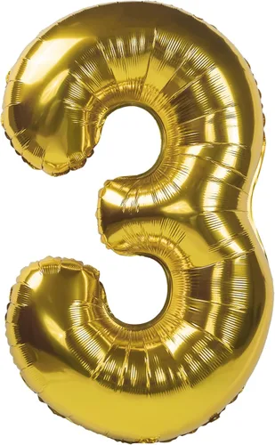 Vista 9 de Globos gigantes de 32 pulgadas para fiestas de cumpleaños (número dorado 0)