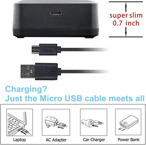 Vista 5 de Kastar Batería x3 + cargador para Sony NP-BX1 HDR-AS200V HDR-AS30 HDR-AS300 HDR-AS50 HDR-CX240 HDR-CX405 HDR-CX440 HDR-GW66 HDR-GWP88 HDR-MV1