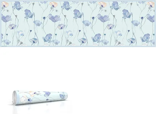 Vista 10 de Salvamanteles resistentes al calor, 32 x 10 pulgadas, protege los muebles y la encimera de platos calientes y arañazos, diseño único de un artista