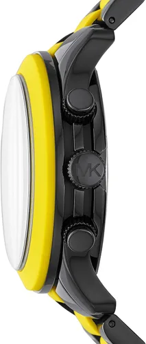 Vista 3 de Michael Kors Runway Reloj cronógrafo de acero inoxidable MK8077 - Cronógrafo de pista