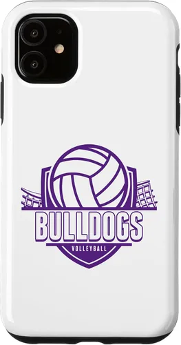 Vista 8 de Bulldogs Volleyball Back to School Spirit P Case for iPhone 17