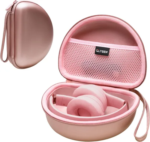 Vista 18 de Funda LTGEM compatible con auriculares Beats Solo 4 / Studio Pro/Studio 3 / Solo 3 On-Ear, negro (solo funda)