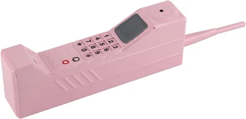 Vista 8 de Diydeg Teléfono móvil retro, 80S 90S Old Fashioned - Adorno de ladrillo portátil de ladrillo, accesorios fotográficos de simulación de hierro