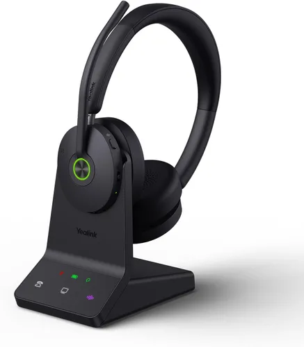 Vista 10 de Auriculares inalámbricos Yealink WH68 Duo DECT y Bluetooth 606ft Range