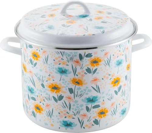 Vista 6 de Prep•N•Cook by McSunley - Horno holandés esmaltado de porcelana de 6 cuartos