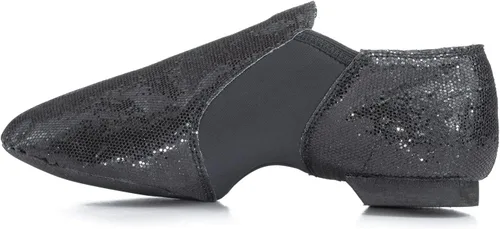 Vista 7 de Double Platinum Womens Glitter Jazz Shoes