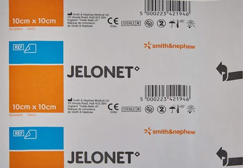 Vista 3 de Smith & Nephew Jelonet Dressing (X10) 3.9 in x 3.9 in