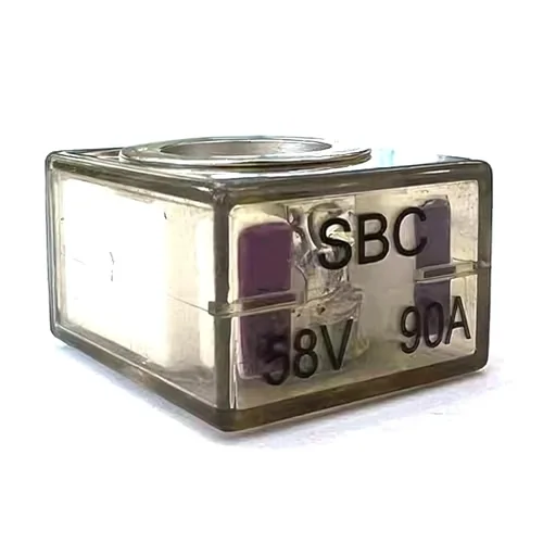 Vista 16 de Bloque de fusibles de terminal doble South Bend Components con clasificación marina (MRBF), 300A máx., 58V CC máx., IP 66, protegido contra