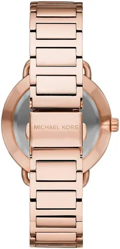 Vista 3 de Michael Kors Reloj de mujer Portia, 1.417in, mecanismo cronógrafo, correa de acero inoxidable