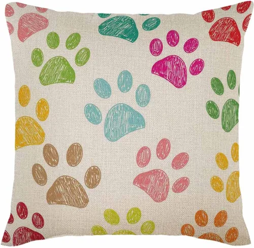 Vista 9 de Funda de almohada con patrón de bandana, estampado de cachemira roja, fundas de almohada florales vintage de 18 x 18 pulgadas, cuadradas, de algodón